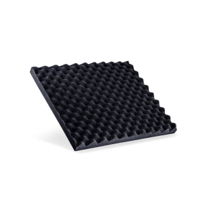 Adam Hall Eggbox Foam grey 200cm x 100cm x 3cm