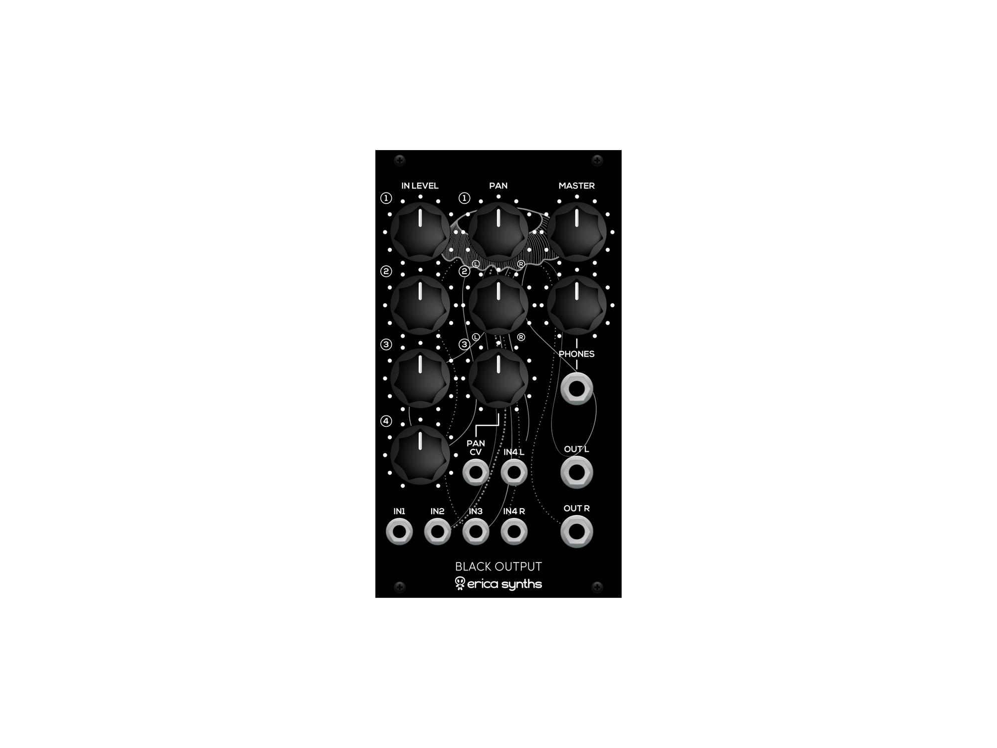 Erica Synths Black Output module v2