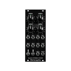 Erica Synths Black Stereo Mixer v3