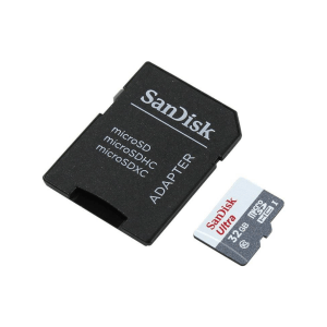 Sandisk MicroSDHC UHS-I Card With adapter 32 GB
