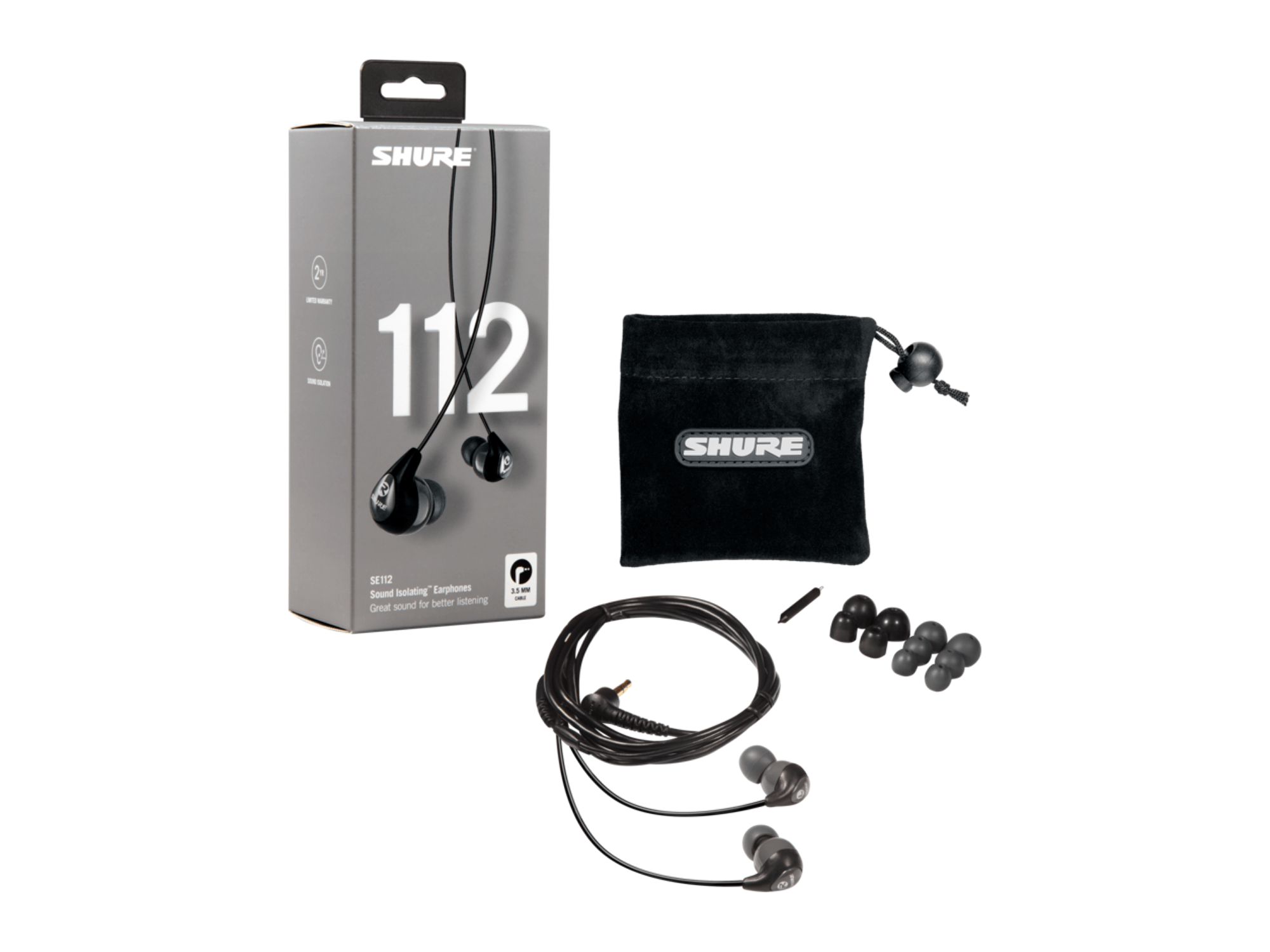 Shure SE112 Gray