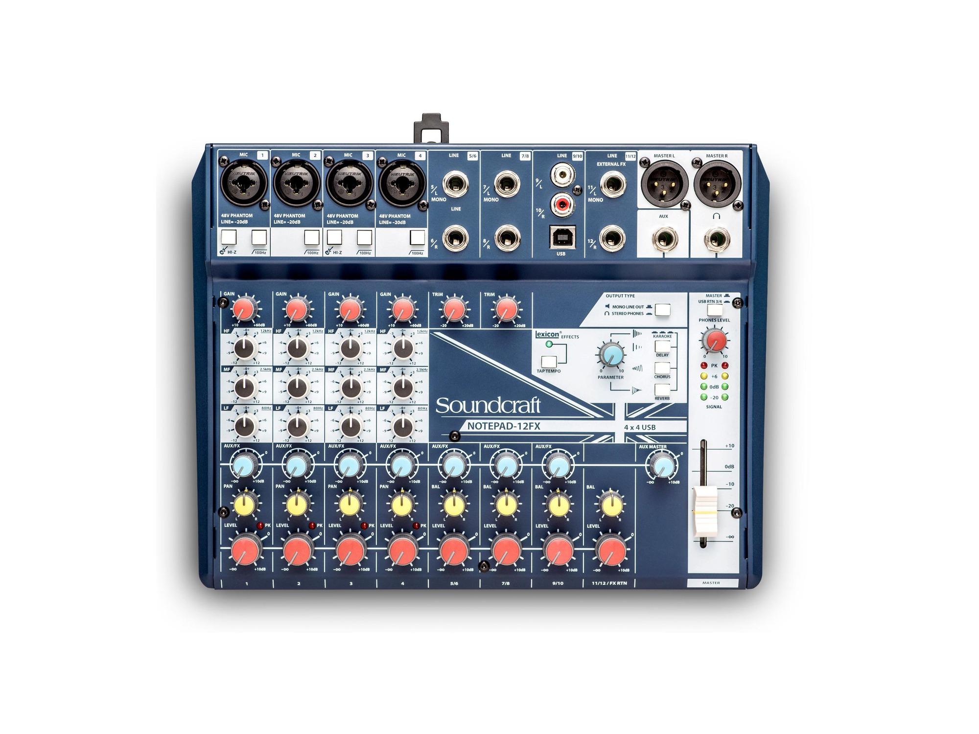 Soundcraft Notepad-12FX