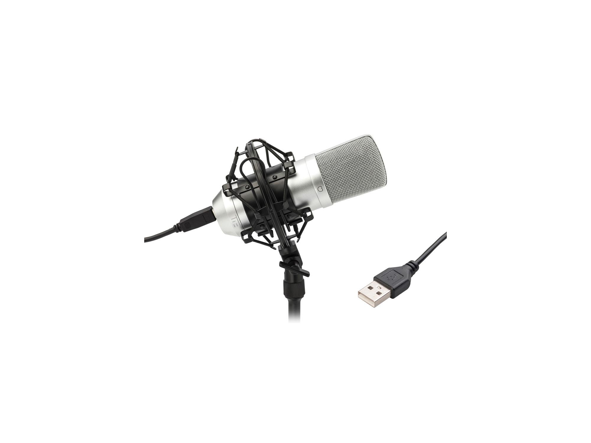 Tie Studio Condenser Mic USB Silver