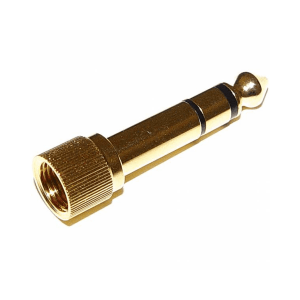 Headphone jack adapter - with screw
