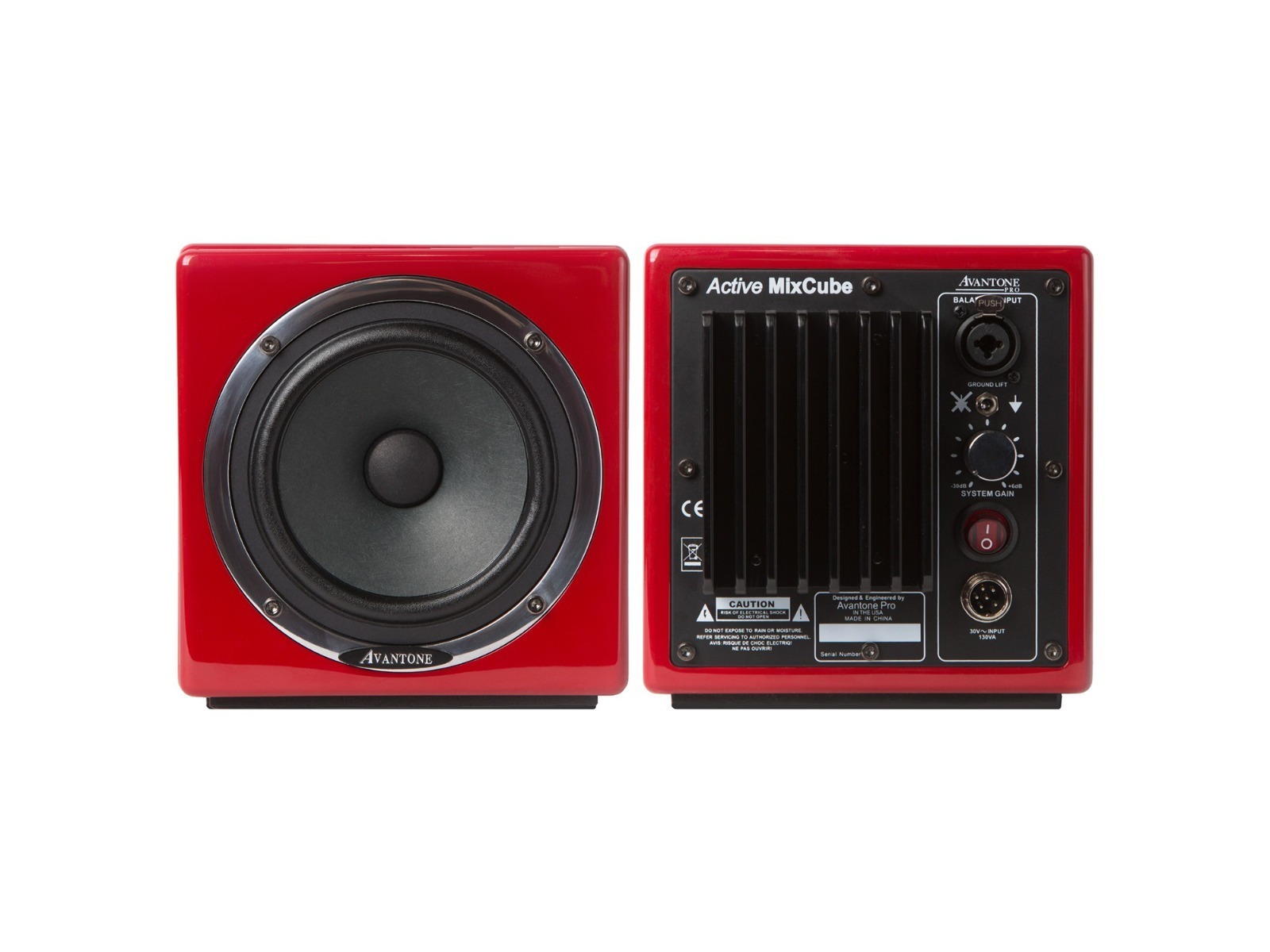 Avantone MixCube Active Red (Pair)