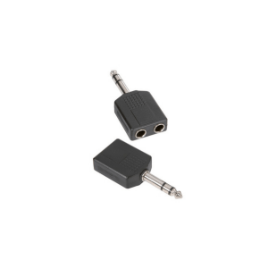 Adam Hall Y-Adapter 2 x 6.3 mm stereo Jack female to 6.3 mm stereo (7546)