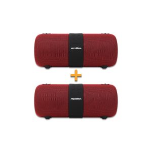 [:lv]Bluetooth skaļruņi PEXMAN PM-10 (Stereo pāris sarkanā krāsā)[:]