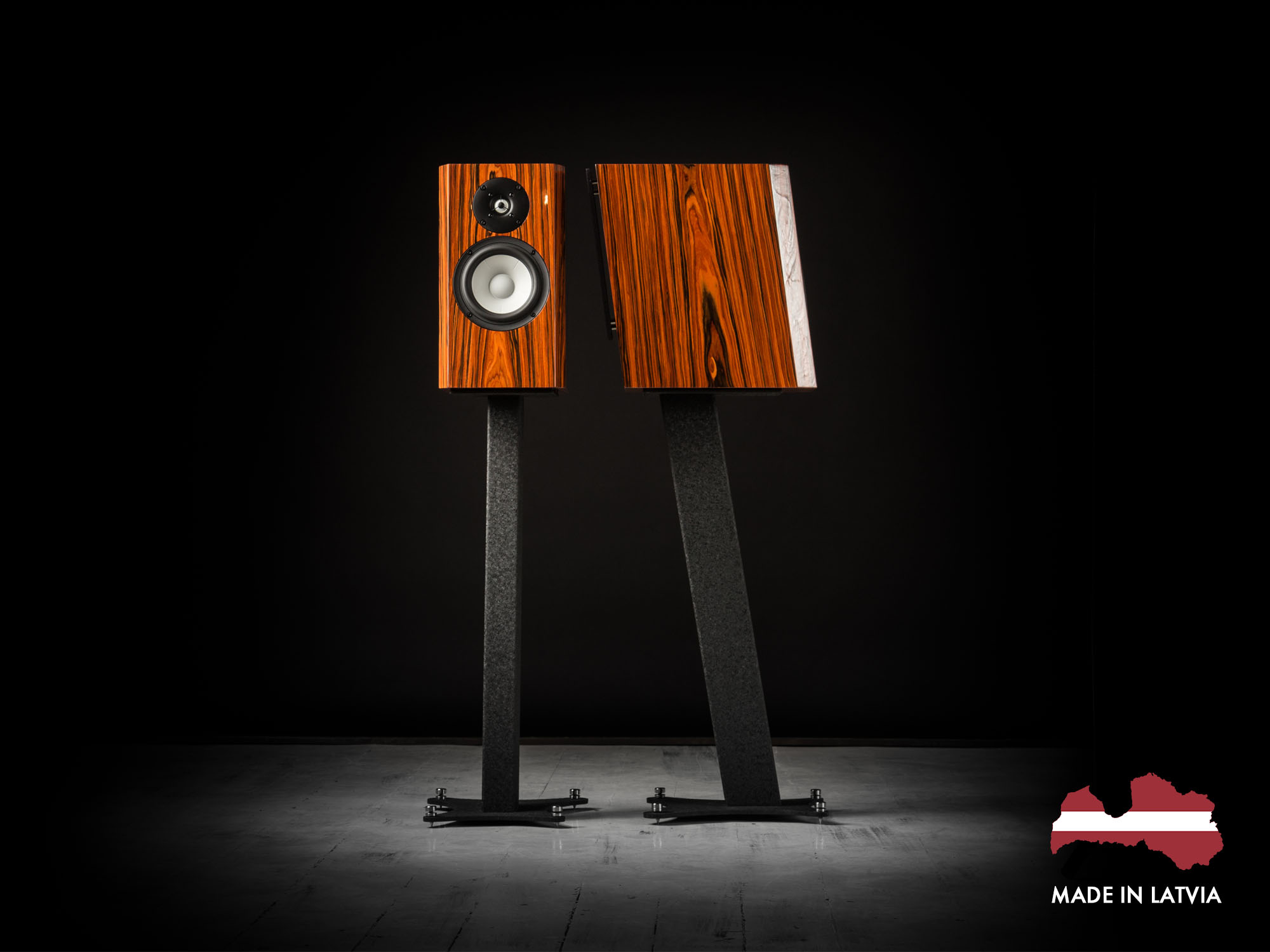 Sound of Eden Crescendo UNO (Pulēts sarkankoks) (Pāris)