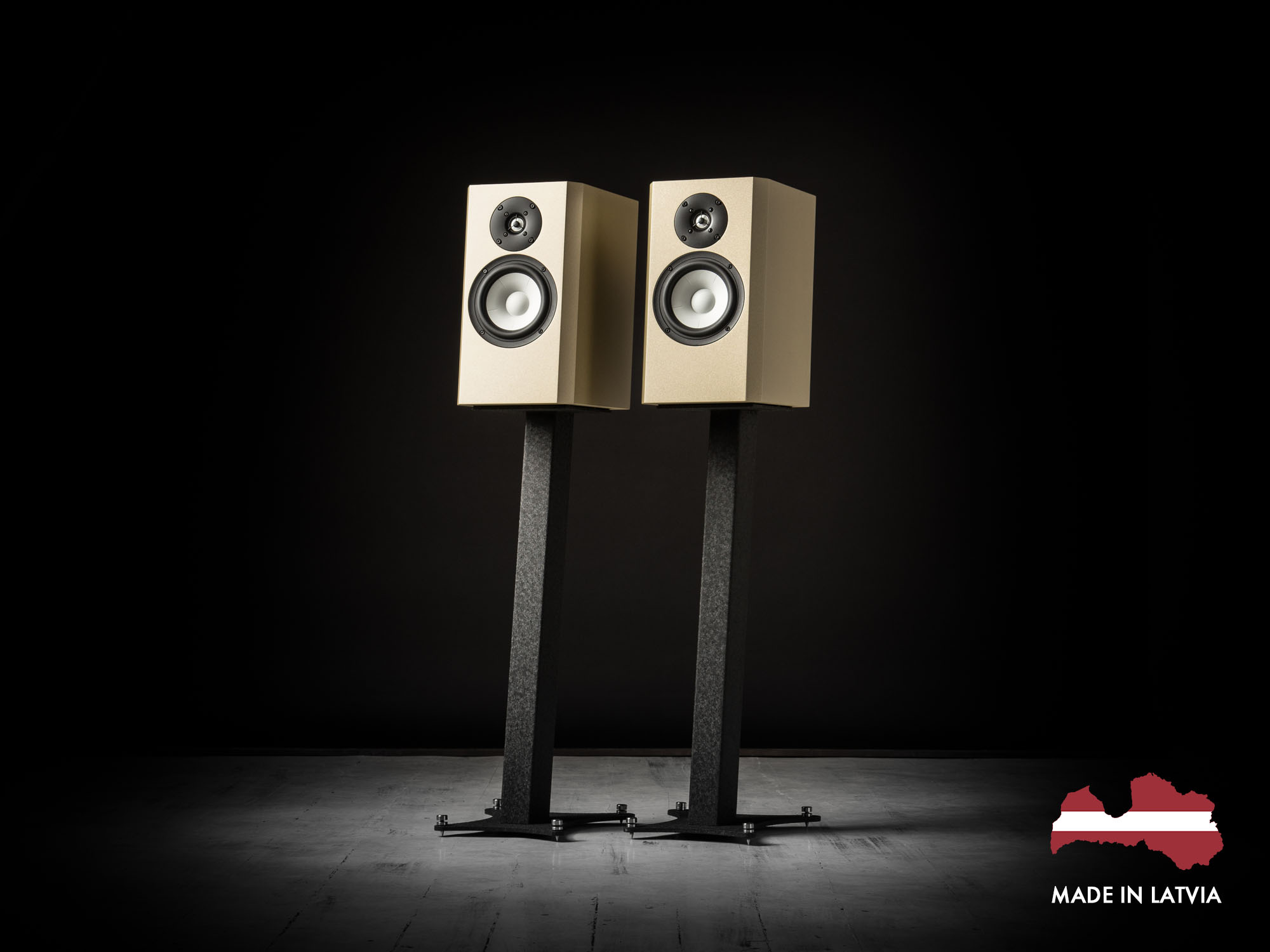 Sound of Eden Crescendo UNO (Šampanieša zeltainais) (Pāris)