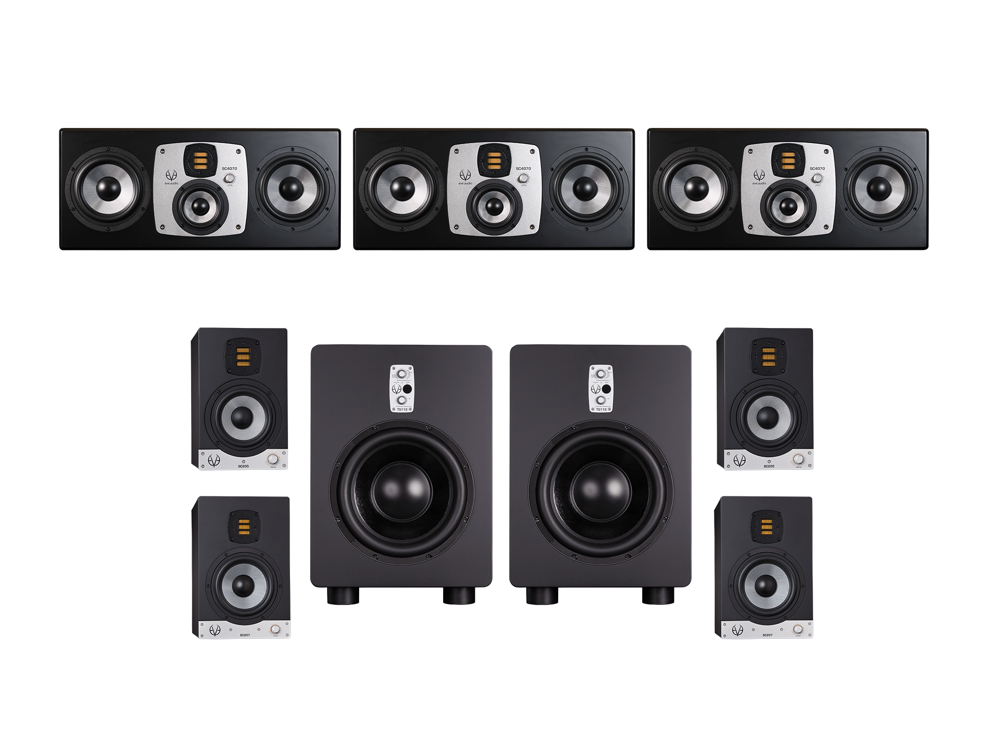 Eve Audio Dolby Atmos System Three (<60m2)
