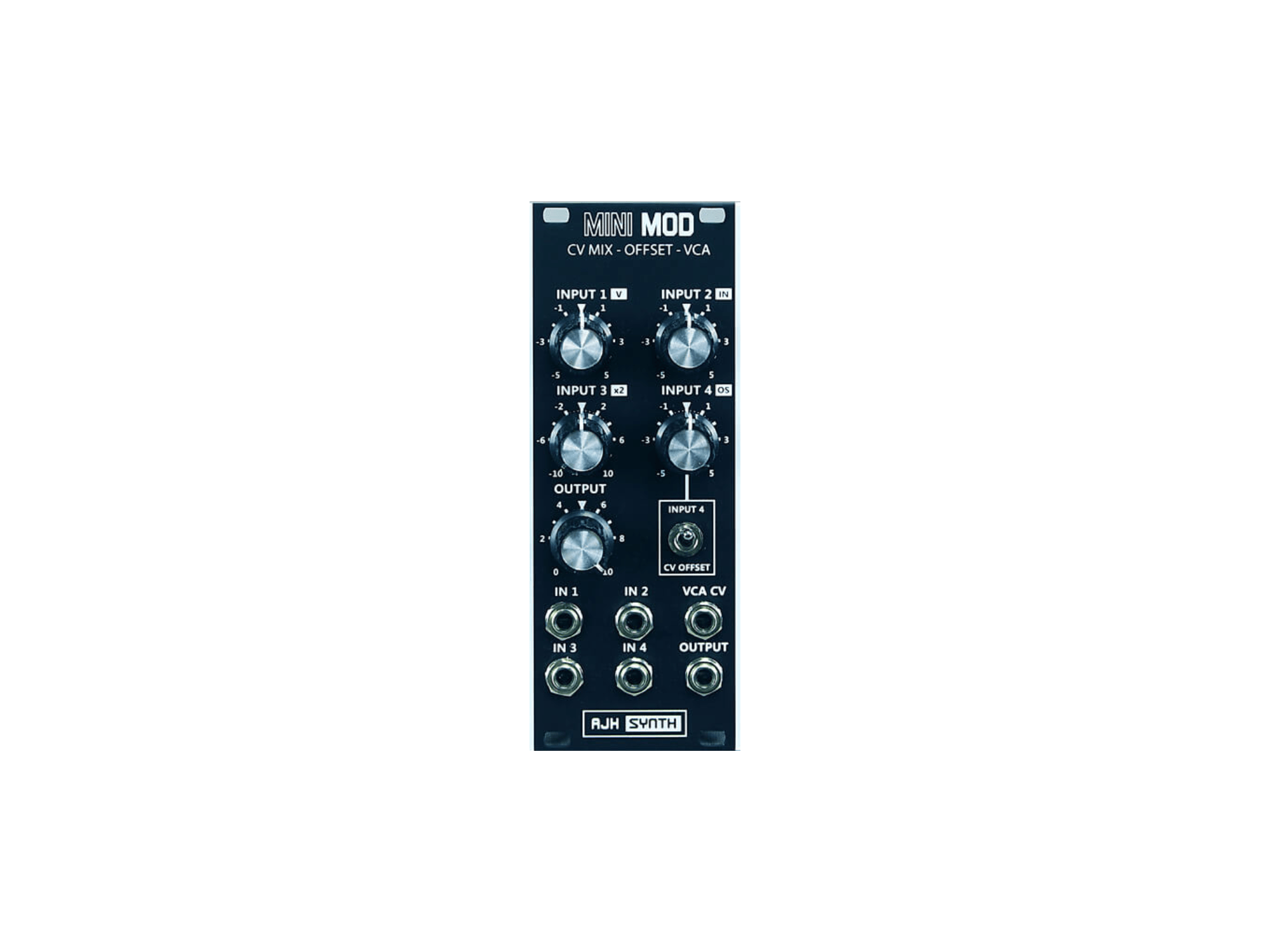 AJH Synth MiniMod CVMix-Offset-VCA Dark Edition