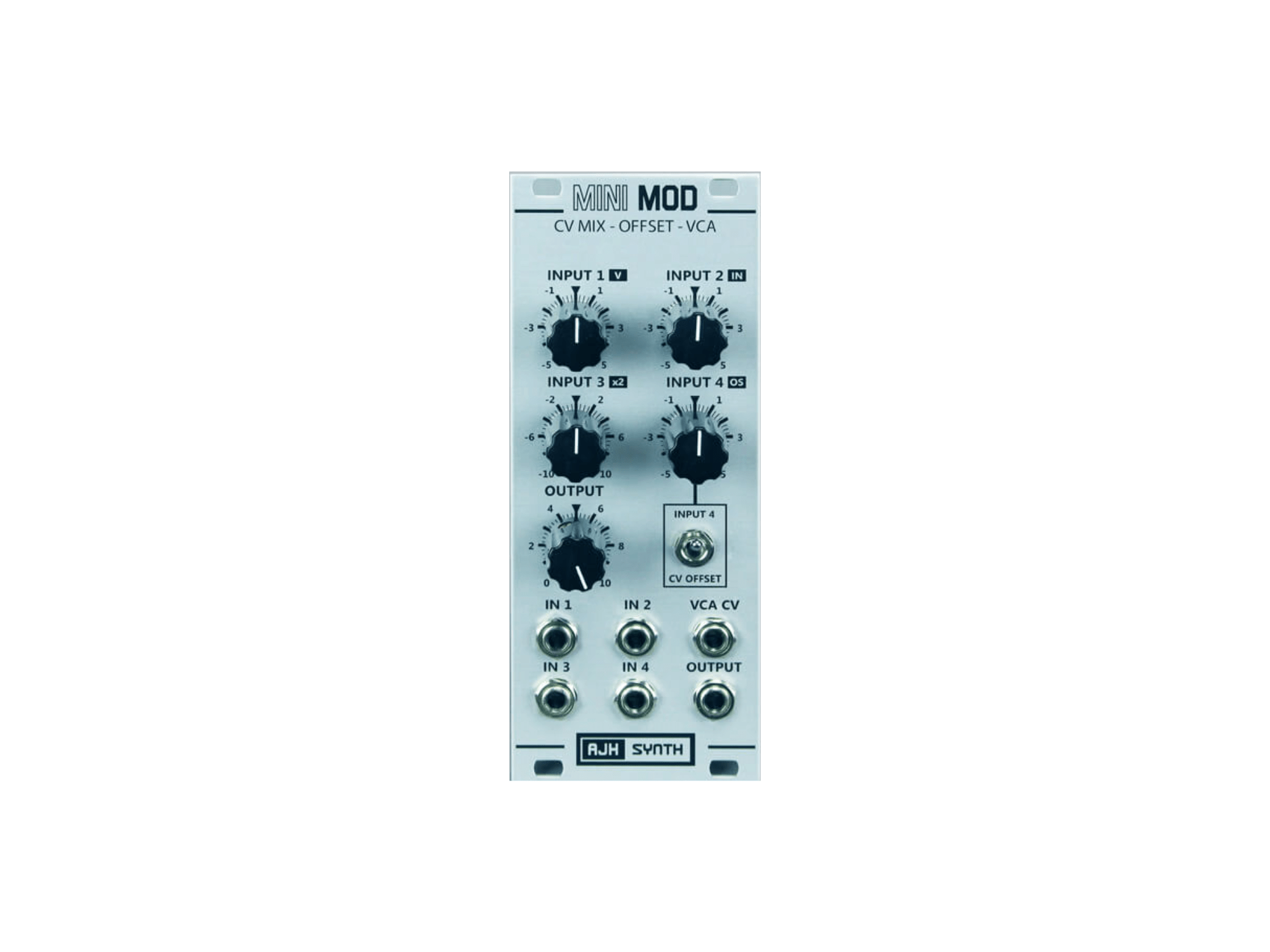 AJH Synth MiniMod CVMix-Offset-VCA Silver