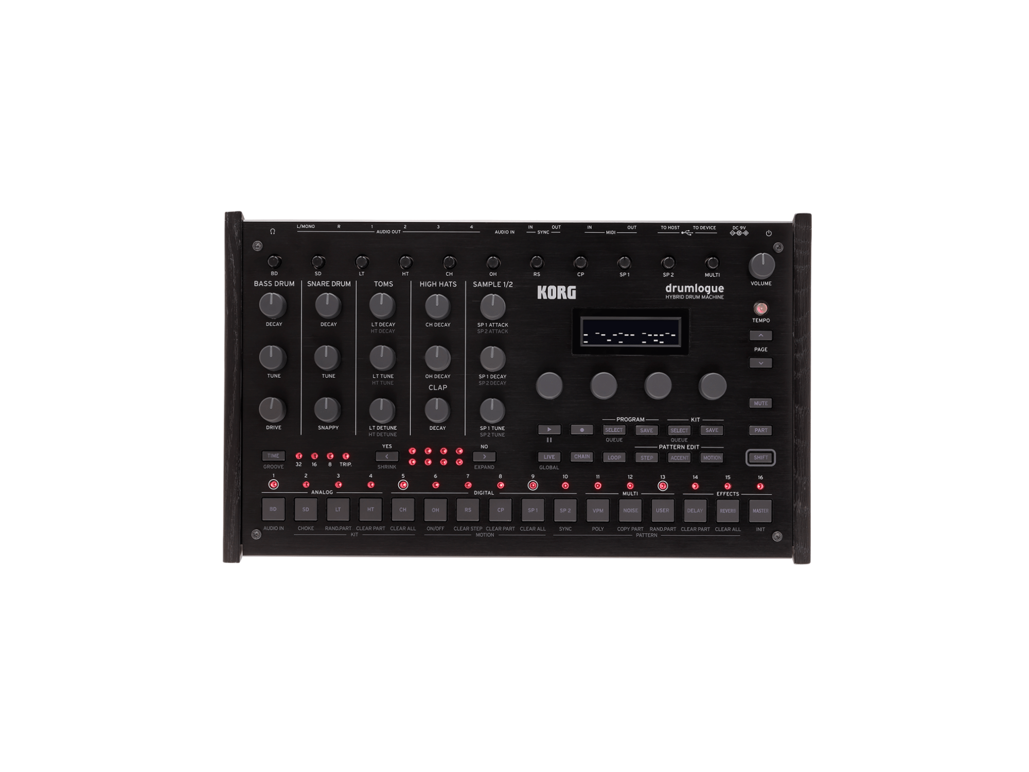 Korg Drumlogue Hybrid Drum Machine