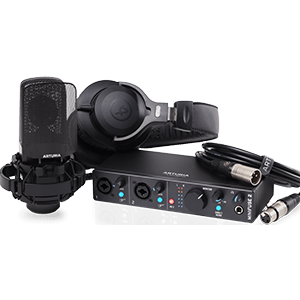 Arturia MiniFuse Recording Pack Black