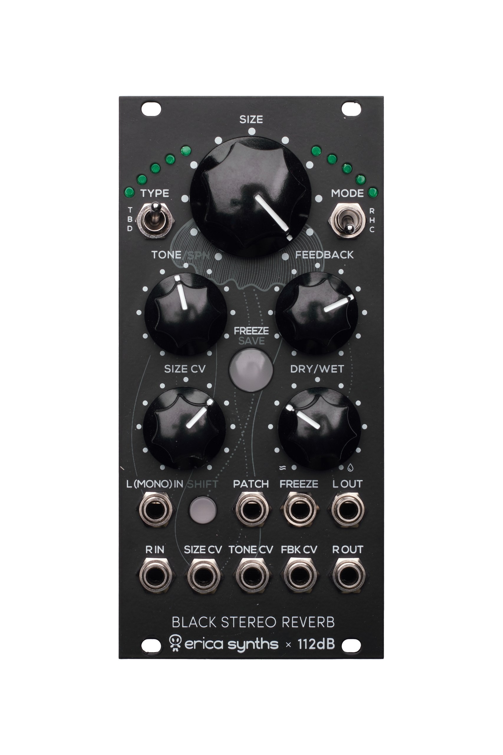 Erica Synths Black Stereo Reverb